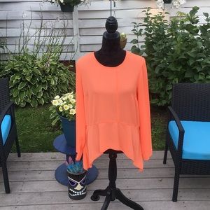 Beautiful tangerine blouse